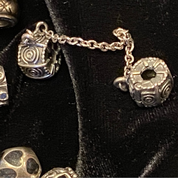PANDORA 26 DISCONTINUED RARE Pieces Charms, 4 Bracelets 22 Spacers Beads & MORE! - Picture 12 of 13
